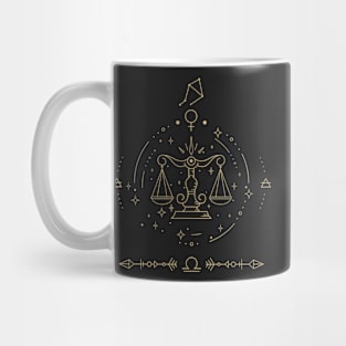 Sing of zodiac Libra Mug